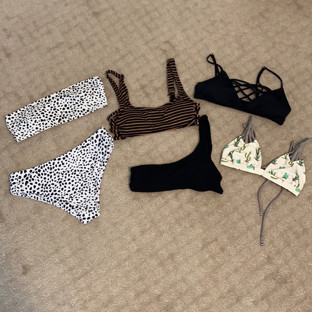 A bundle of bathing suits
